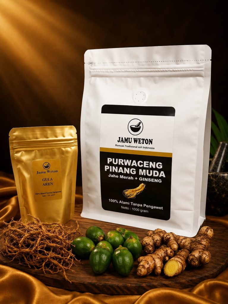 Jamu Purwaceng Pinang Muda